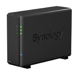 Synology DiskStation, DS114 1-Bay 3.5" Diskless 1xGbE NAS (Tower) (HMB), Marvell 1.20GHz, 512MB RAM, 2xUSB2, eSATA