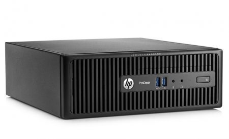 HP ProDesk 400 G3, (T9Z08PA), SFF I3-6100, 4GB, 500GB, DVDRW, W7P64, W10PRO-LIC, 1YR