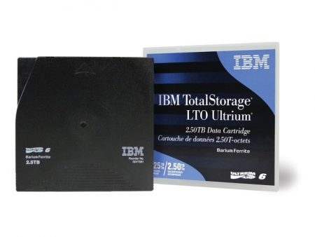 IBM LTO6- 2.5/6.25TB DATA CARTRIDGE, 00V7590