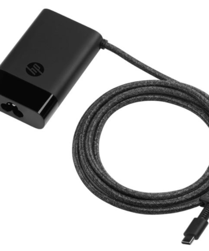 HP 65W USB-C Charger Laptop, [671R3UT] Travel AC Power Adapter for ProBook 440/450 EliteBook X360/630/640/650/830/840/860 Lightweight 210g with AC Cord